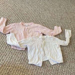 Set of 3T Pointelle Baby Gap Cardigans